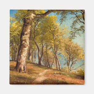 Aimant Jour de printemps dans la forêt par Peder Mork Mon