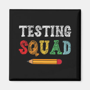 Aimant Jour de test du costume de squad Enseignant Étudia