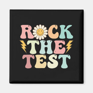 Aimant Jour de test Jour de test Retro Super de l'enseign