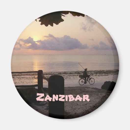 Aimant Jour de Zanzibar (Devant)