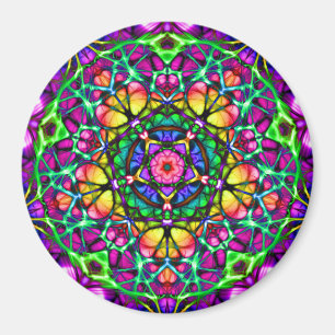 Aimant Jour Délice Kaleidoscope Mandala