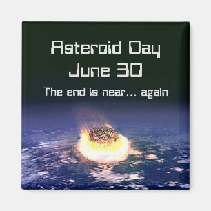 Aimant Jour des Astéroïdes 30 juin