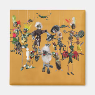 Aimant Jour des chiffres morts, d'Oaxaca