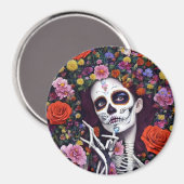 Aimant Jour des morts (Recto/Verso)