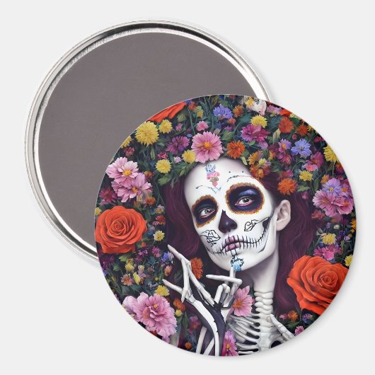 Aimant Jour des morts (Recto/Verso)