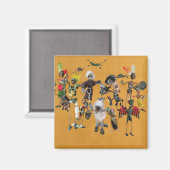 Aimant Jour des morts, Oaxaca (Recto/Verso)