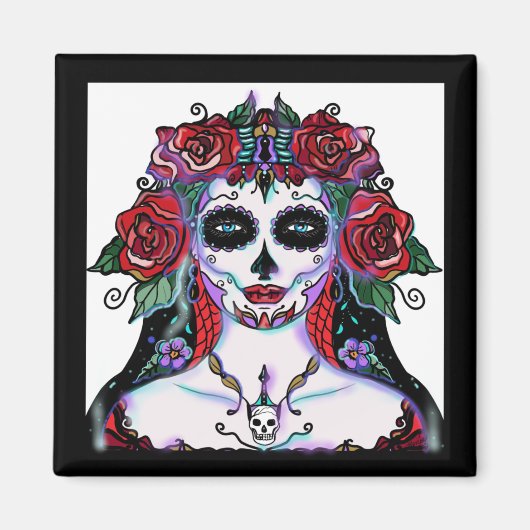 Aimant Jour des morts Renée Lavoie (Devant)