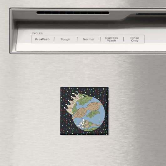 Aimant Jour des terres (In Situ (Lave-vaisselle))