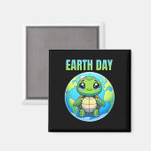 Aimant Jour des terres Restaurer Earth Turtle 2025 (Recto/Verso)