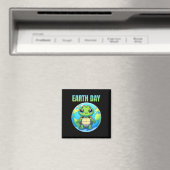 Aimant Jour des terres Restaurer Earth Turtle 2025 (In Situ (Lave-vaisselle))
