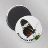 Aimant Jour des terres tous les jours Tiger Longwing Butt