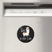 Aimant Jour d'essai No Prob Llama Enseignant Enseignant E (In Situ (Lave-vaisselle))