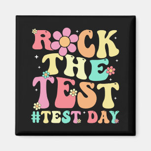 Aimant Jour d'essais Test Retro Motivational Teacher St