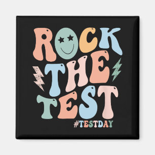 Aimant Jour d'essais Test Retro Motivational Teacher St