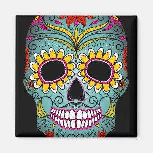 Aimant Jour du crâne de sucre mort