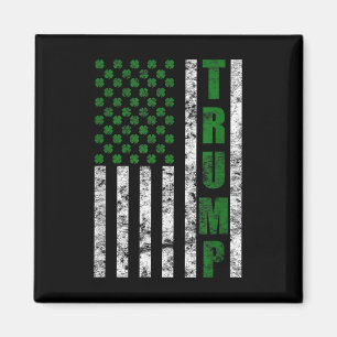 Aimant Jour du drapeau américain Trump 2020, Saint-Patric