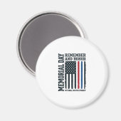 Aimant Jour du Souvenir Hommage et Tribut Vector Des (Recto/Verso)