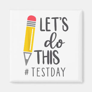 Aimant Jour Enseignant Lit Faire Ce Jour Test État Test T