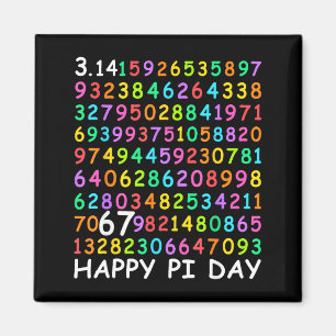 Aimant Jour heureux 3.14 amateur de maths 67 profs de mat