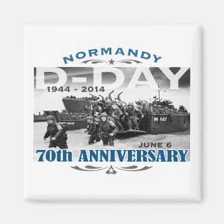 Aimant Jour J 70e anniversaire Bataille de Normandie