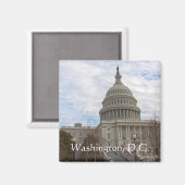 Aimant Jour nuageux au Capitole (Recto/Verso)