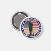 Aimant Journée commémorative (Recto/Verso)