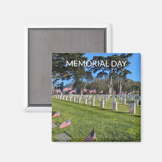 Aimant Journée commémorative (Recto/Verso)