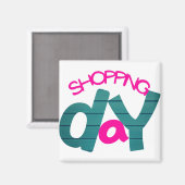 Aimant journée d'achat (Recto/Verso)