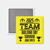 Aimant Journée de création d'équipe d'entreprise (Recto/Verso)