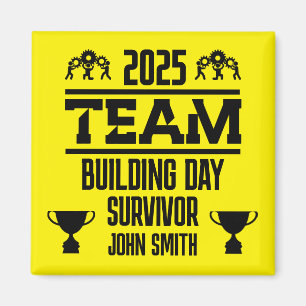 Aimant Journée de création d'équipe d'entreprise