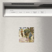 Aimant Journée de marché à San Gabriel, Mexique (In Situ (Lave-vaisselle))