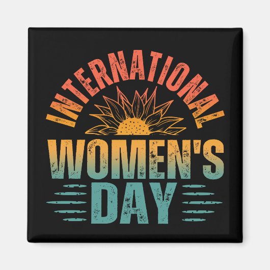 AIMANT JOURNÉE INTERNATIONALE DES FEMMES (Devant)