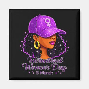 Aimant Journée internationale des femmes 2026 8 mars femm