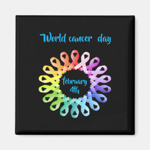 Aimant Journée mondiale du cancer