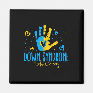 Aimant Journée mondiale du syndrome de Down Sensibilisati