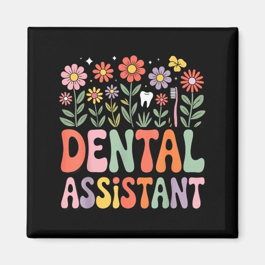 Aimant Journée ou semaine d'appréciation de l'assistant d (Devant)