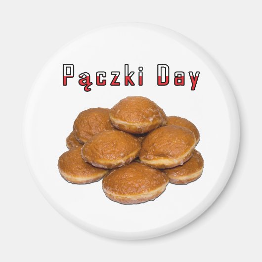 Aimant Journée Paczki (Devant)