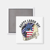 Aimant JOURNÉE Patriotique DU TRAVAIL (Recto/Verso)