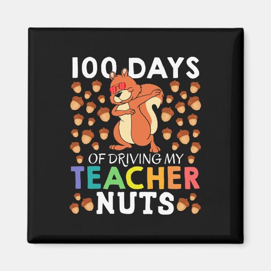 Aimant Jours De Conduite Mon Enseignant Nuts Amusants Éja (Devant)