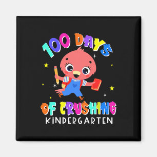 Aimant Jours De Crushing maternelle Flamant rose Étudiant
