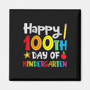 Aimant Jours De Maternelle - Joyeux 100E Jour De L'École