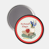 Aimant Jours d'école encore vie (Recto/Verso)