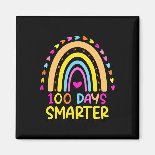 Aimant Jours Enseignant Smarter 100e Jour De L'École Rain