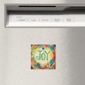 Aimant Joy Inspirivity ONE WORDFun Trendy Cheerful (In Situ (Lave-vaisselle))