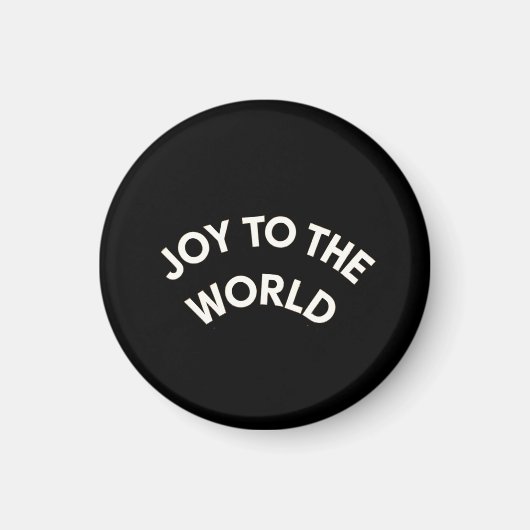 Aimant Joy to the World (Devant)