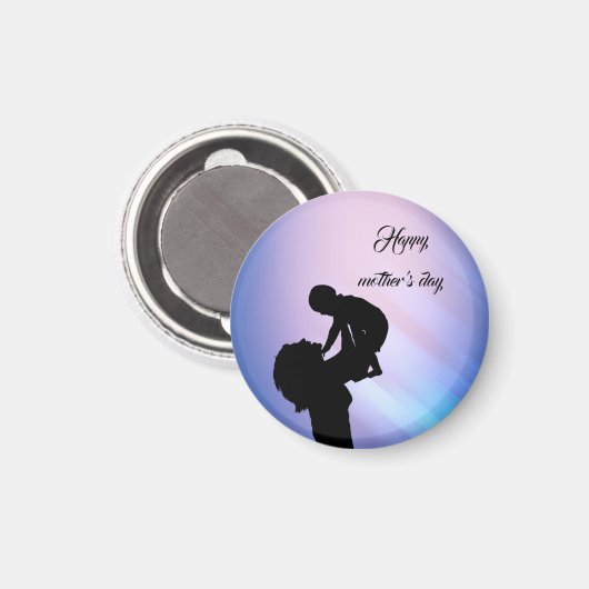 Aimant Joyeuse fête des mères (Recto/Verso)