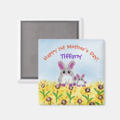 Aimant Joyeuse fête des mères (Recto/Verso)