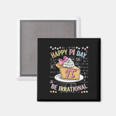 Aimant Joyeuse Fête Pi Drôle de Math Coach Professeur Pi (Recto/Verso)