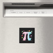 Aimant Joyeuse Fête Pi Prof de Maths Crème Glacée qui Tom (In Situ (Lave-vaisselle))
