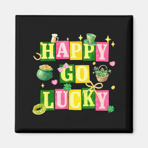 Aimant Joyeuse journée de la Saint-Patrick coquette noeud